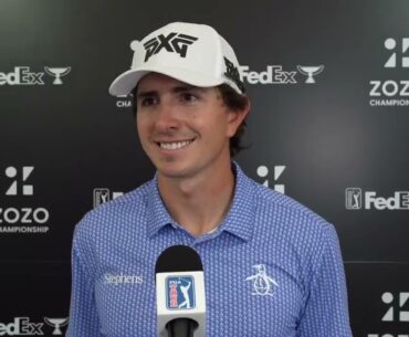 Nico Echavarria Thursday Flash Interview 2024 ZOZO CHAMPIONSHIP