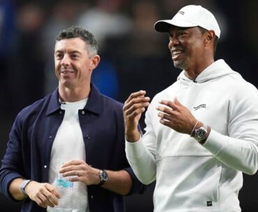 Tiger Woods reveals hitting the TGL camera with a golf swing on request