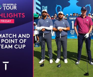 Justin Rose & Matt Wallace vs Matthieu Pavon & Romain Langasque | Team Cup 2025 Highlights