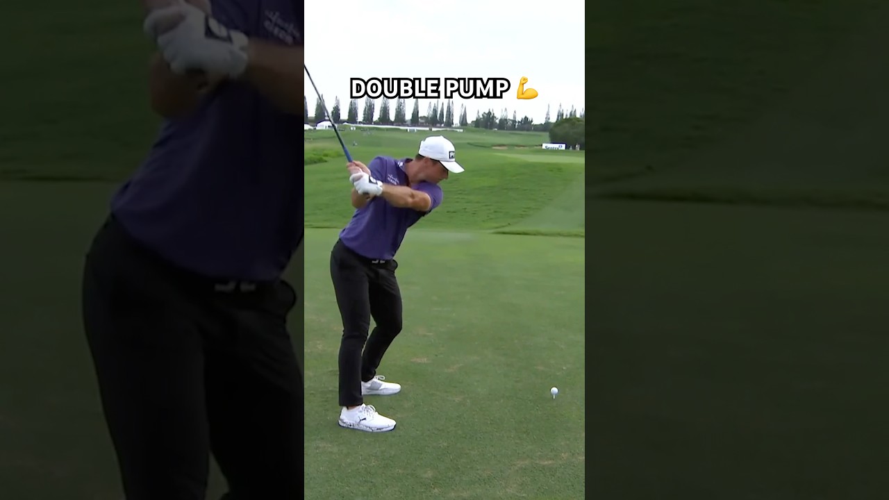 Swing change for Viktor Hovland 😲 Swing change for Viktor Hovland 😲