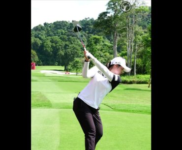 How to make a in-to-out swing path. by Hyejin Choi LPGA tour professional