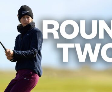 AIG Women's Open Full Broadcast | St Andrews 2024 | Round Two