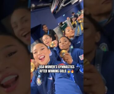 USA Women’s Gymnastics take gold again 🥇 (via sunisalee_/TT)