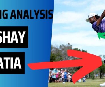 Akshay Bhatia 2024 Slow Motion Swing Analysis