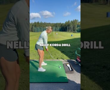 Best drill for ball start! ⛳️⛳️ #golf #golfswing #golfgirl #ilovegolfing #golfer #golflife