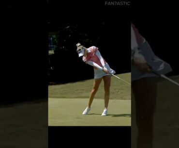 LPGA Nelly Korda Golf Iron Swing & Slow Motion