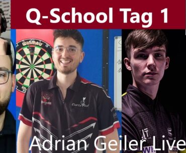 So sieht die Q-School nach Tag 1 aus mit @darts.universe Stream vom 09.01.2025 - Adrian Geiler Live