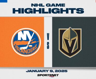 NHL Highlights | Islanders vs. Golden Knights - January 9, 2025