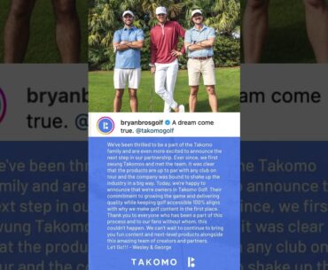 Bryan Bros x Takomo Golf 🔥