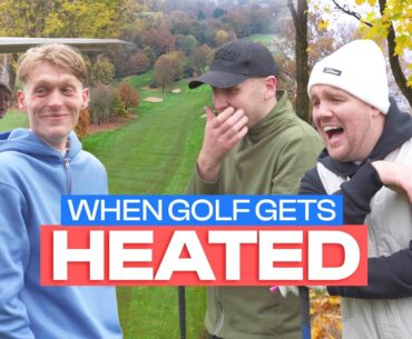 When Golf Gets Heated!