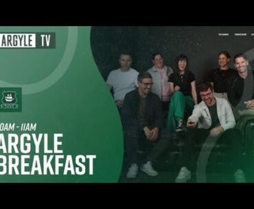 Argyle Breakfast | Stoke City v Argyle