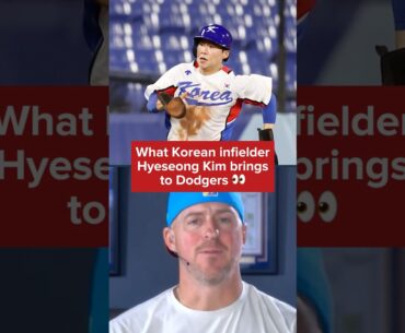 What Korean infielder Hyeseong Kim adds to the Dodgers #mlb #baseball