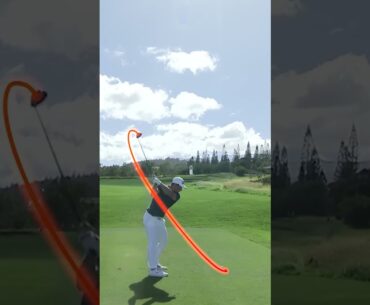 Double Backswing Power Hitter Viktor Hovland Fantastic Swing Motion & Slow Motion 2025