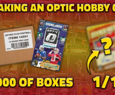 We found this GOLD VINYL 1/1 during this $7,000 Optic Hobby Case Break