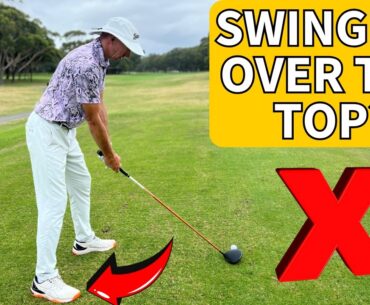 GOLF DRIVER STANCE - How to Draw the Golf Ball With a Driver
