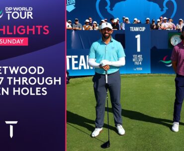 Tommy Fleetwood vs Matthieu Pavon | Team Cup 2025 Highlights