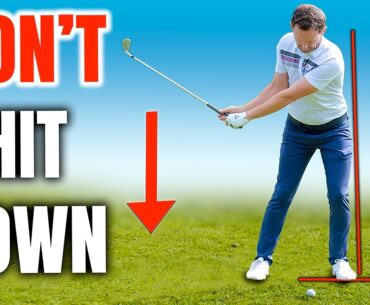 The Silly Reason Why 90% Of Golfers Can't Strike Their Irons