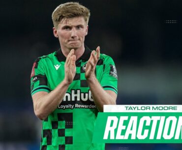 Player Reaction | Taylor Moore on disappointing Emirates FA Cup exit