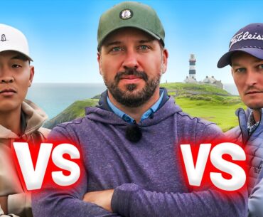 Peter Finch vs Luke Kwon vs Sean Walsh (at Old Head Golf Links!)