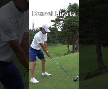 【平田憲聖スイング】SONY OPEN in HAWAII 奮闘中！Kensei hirata #shorts