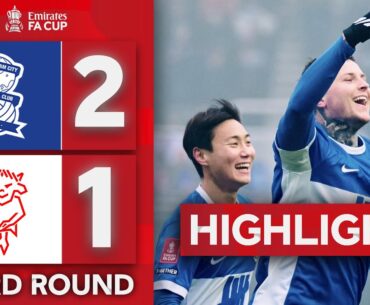 Dykes Scores Goal Of The Round Contender! | Birmingham City 2-1 Lincoln City | Emirates FA Cup 24-25