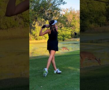 Carlee Shoemaker #golf #golfswing #shorts