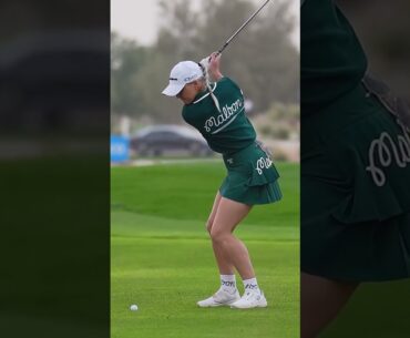 Charley Hull Golfing #golfswing #golfer #golf #golfgirl #golfcourse