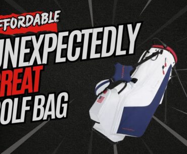 Unexpectedly GREAT Affordable Golf Bag - BEST - Maxfli Honors Lite #golf #golftips