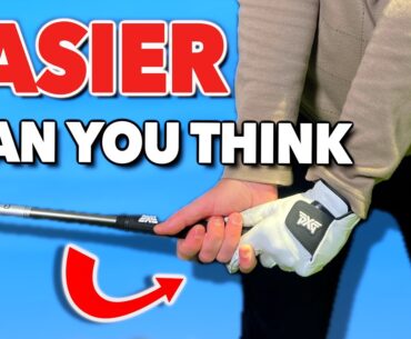 Simple Wrist Hinge technique makes golf easy