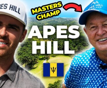 Golf in paradise with a Masters champion | Apes Hill Barbados vlog