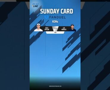 Sunday Card at The Sony Open in Hawaii - PGA TOUR - Golf - Read The Line