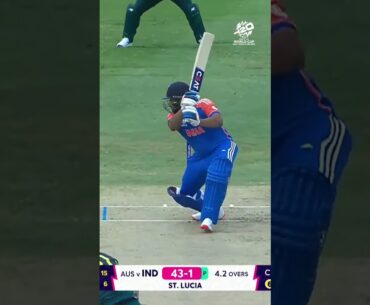 A ruthless Rohit Sharma knock 👊#T20WorldCup #AUSvIND #ytshorts #cricketshorts
