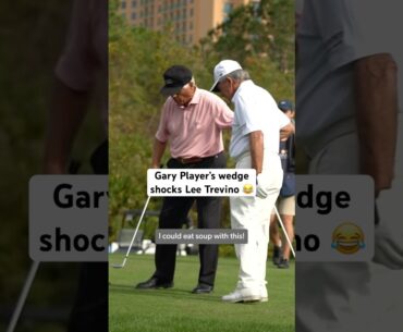 Two legends talking shop 😂