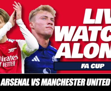 Arsenal vs Manchester United!!! Live Watchalong
