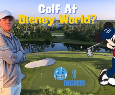 GOLF AT DISNEY WORLD! 38 DEGREES... What can we shoot?
