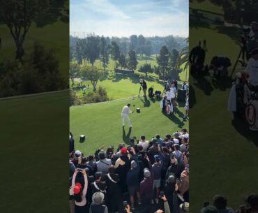 Tiger Woods Tee Shot #1 @ Riviera The Genesis Open 2024 #explore #golf