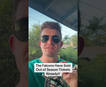 The Falcons Have Sold Out Of Season Tickets ALREADY!! #shorts #nfl #atlanta #falcons #sportsbiz
