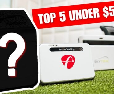 The Best Golf Simulators in 2025! (Top 5 Launch Monitors Under $5000)