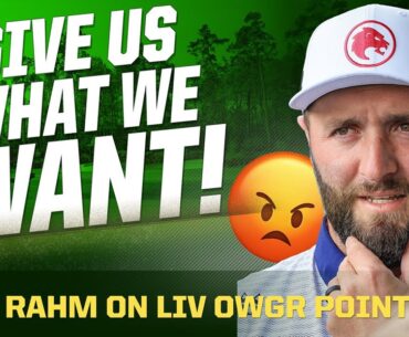 Jon Rahm Got in Front of a Microphone... | LIV Golf vs. OWGR | The First Cut Podcast