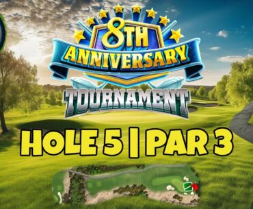 Master, QR Hole 5 - Par 3, HIO - 8th Anniversary Tournament, *Golf Clash Guide*