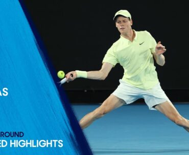 Jannik Sinner v Nicolas Jarry Extended Highlights | Australian Open 2025 First Round