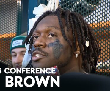 Postgame Press Conference: A.J. Brown and More | Green Bay Packers vs Philadelphia Eagles