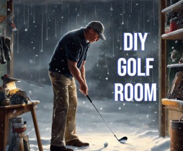 I Built A Golf Simulator In My Garage!