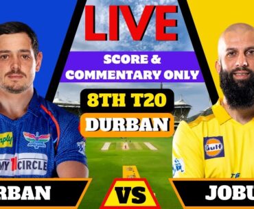 SA20 Live: Durban Super Giants vs Joburg Super Kings Live Scores, DSG vs JSK Live Score & Commentary