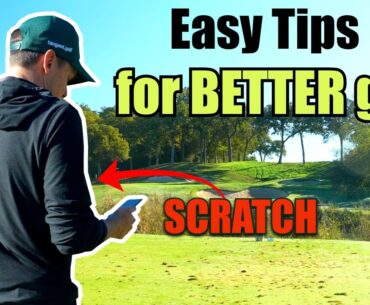 18 tips in 18 holes from a scratch golfer to play your best
