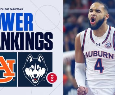 College Basketball Power Rankings: Auburn 'the king of college hoops,' UConn drops off the list