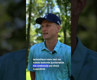 Pierwsze golfowe kroki Adriana Meronka