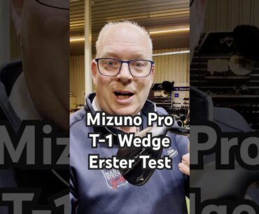 Wie gut sind die neuen Mizuno Pro T-1 Wedges mit dem Mizuno Pro S Tour Golfball?