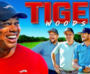 Tiger Woods Caddies For Us