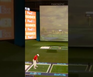 The first Tee Shot of Tiger Woods (TGL Golf Tour)